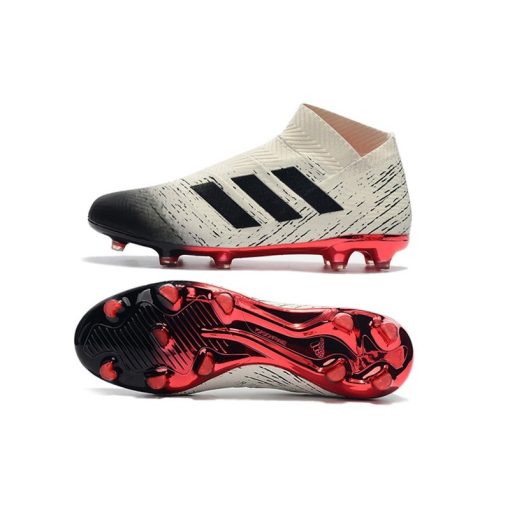 Adidas New Nemeziz 18+ FG - Wit Zwart Rood_3.jpg